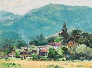 Albert Thomas DeRome - Los Gatos and Spanish Bay Dunes, 17 Mile Drive (a group of two)