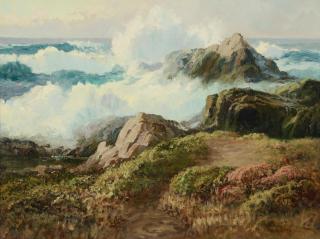 Albert Thomas Derome - Rising Tide (Monterey Coast)