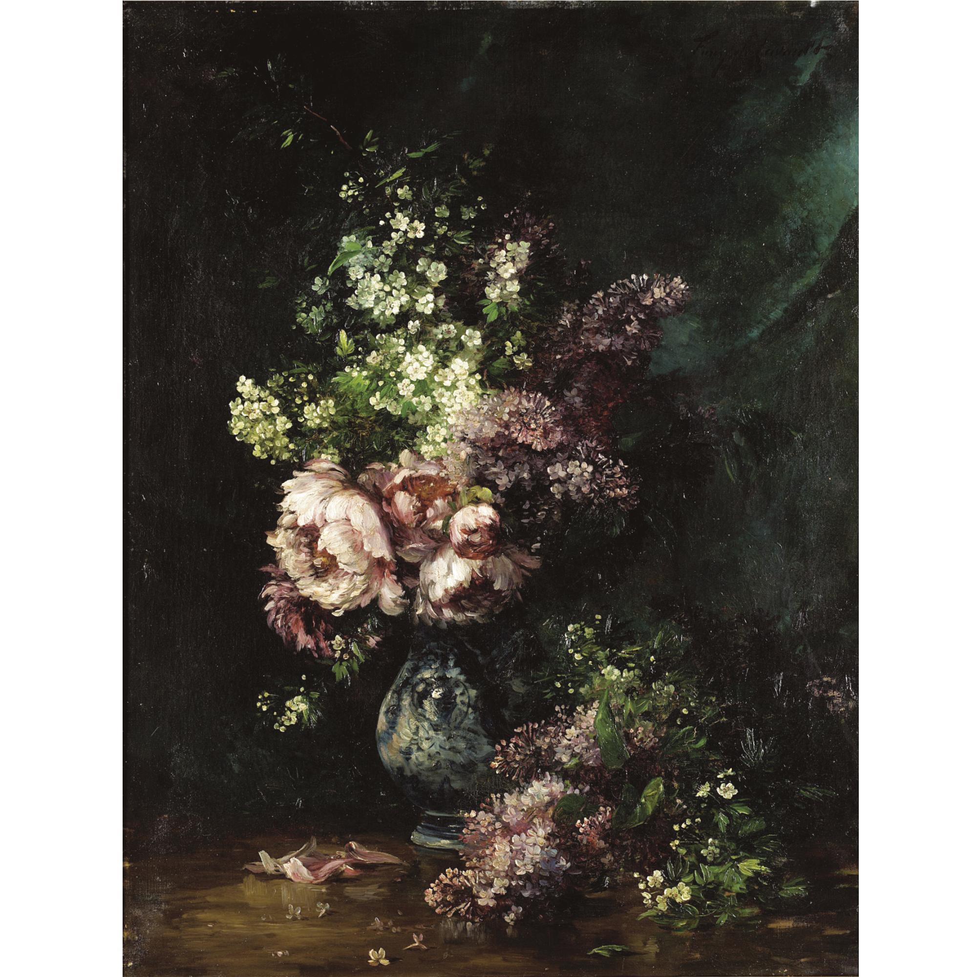 Albert-Tibule Furcy De Lavault - Flowers