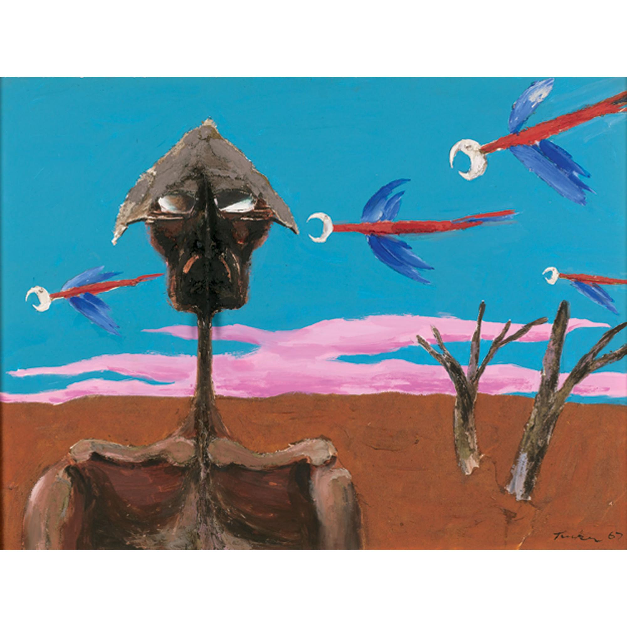 Albert Tucker - Australian Explorer Attacked By Parrots