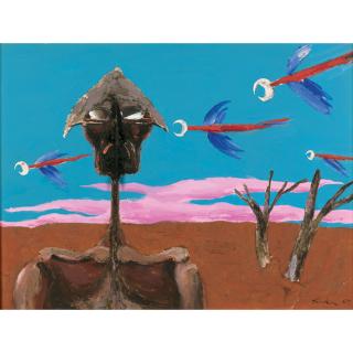 Albert Tucker - Australian Explorer Attacked By Parrots