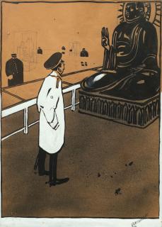 Albert Weisgerber - Buddhas Botschaft. 1904.