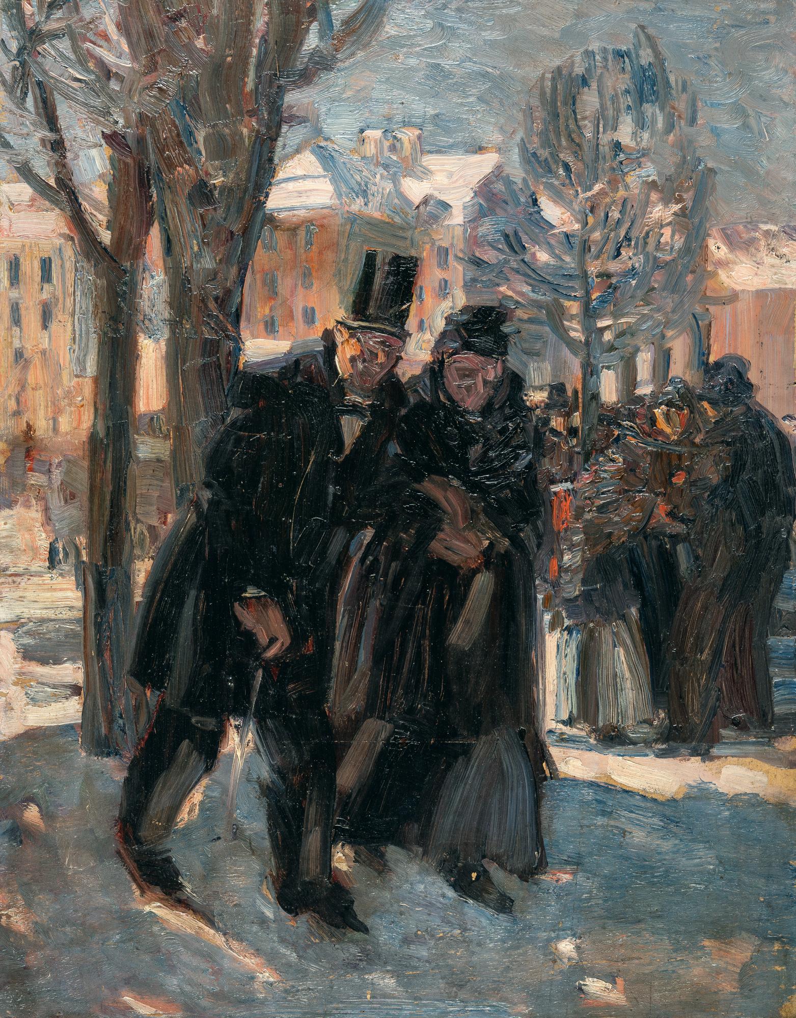 Albert Weisgerber - Kirchgang