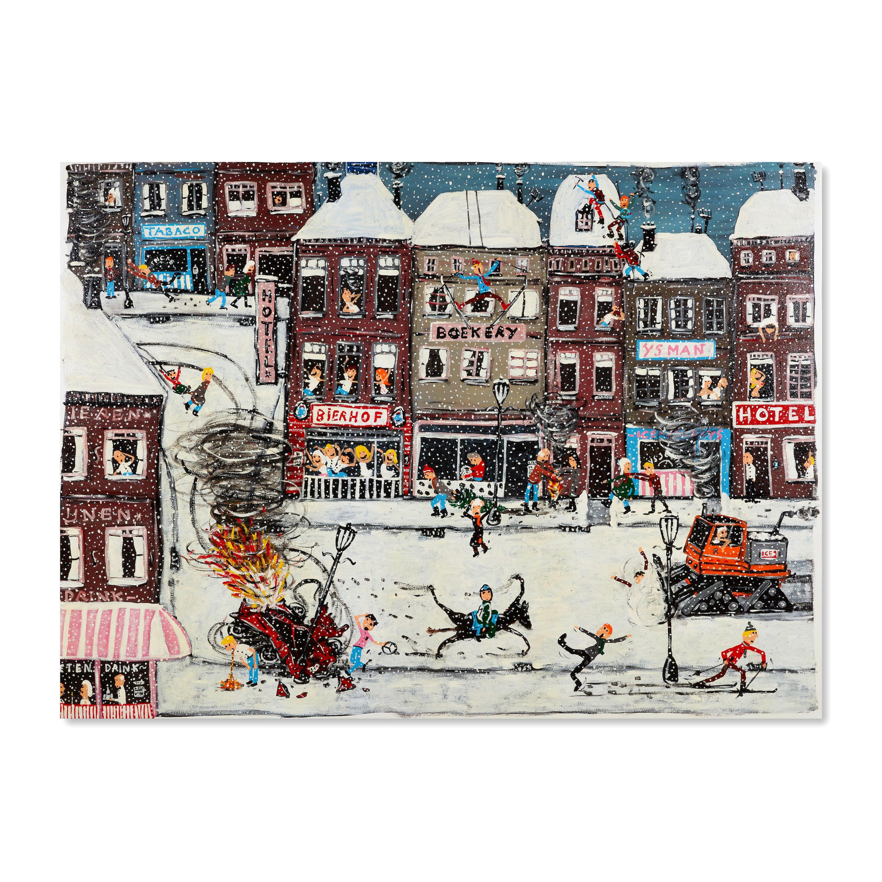 Albert Willem - Snow in the City