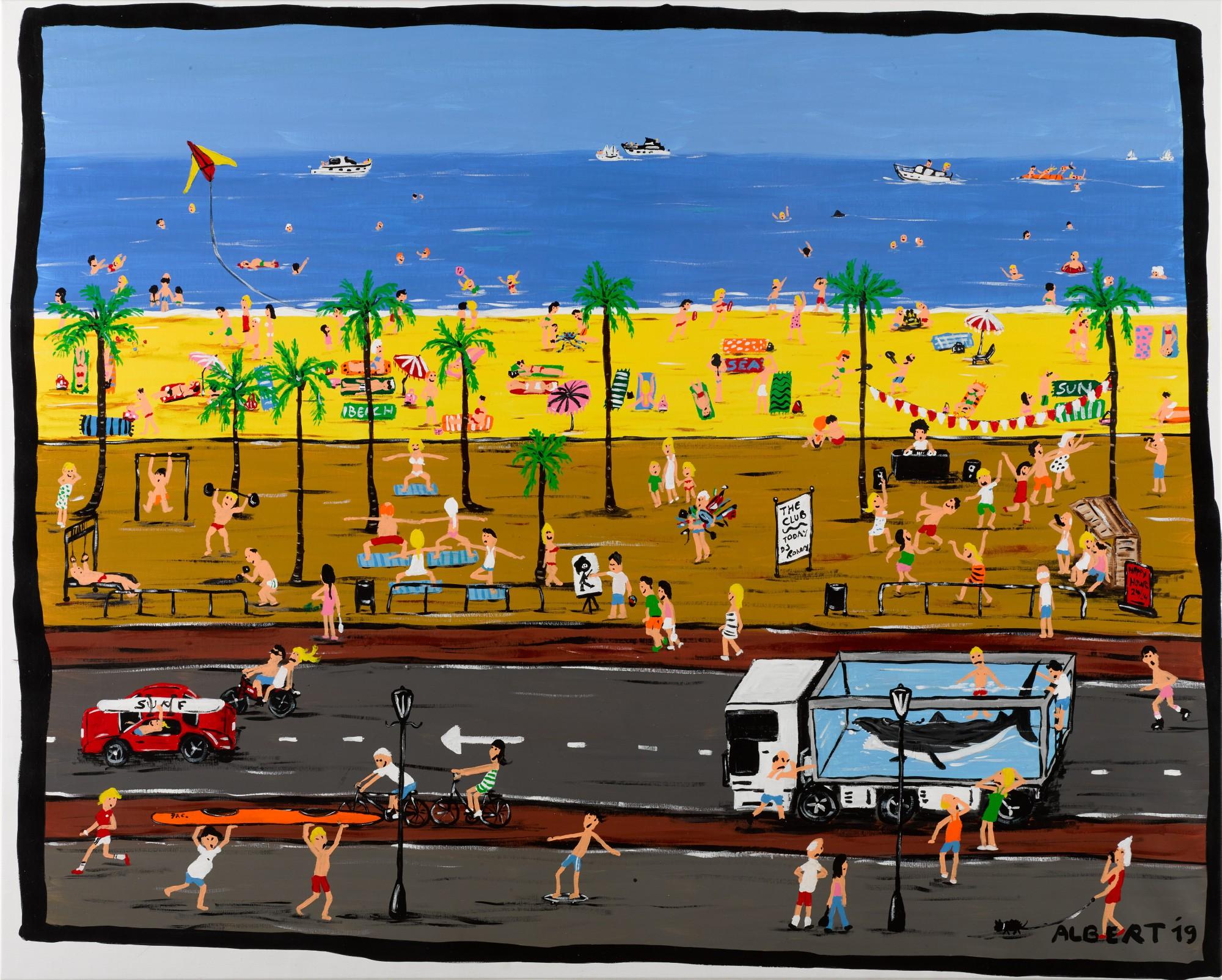 Albert Willem - The Beach Promenade