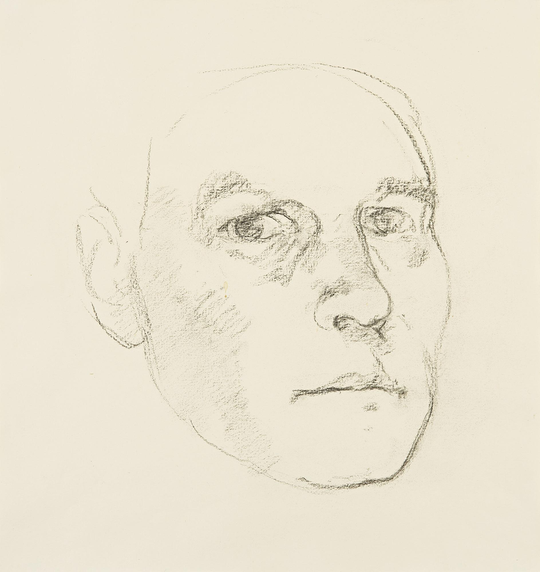 Albert York - Self-Portrait Head
