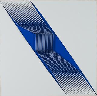 Alberto Biasi - Omaggio a Fontana