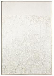 Alberto Burri - Bianco Cretto