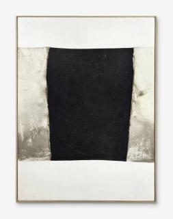 Alberto Burri - Bianco plastica P