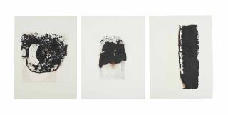 Alberto Burri - Combustione 1-6