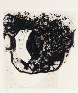 Alberto Burri - Combustione 5 (Calvesi 11)