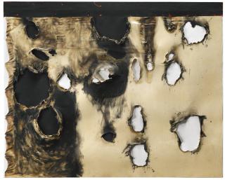 Alberto Burri - Combustione Plastica
