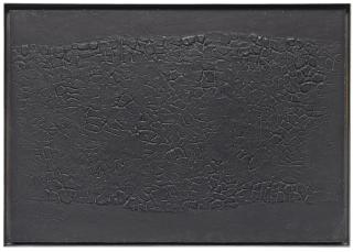 Alberto Burri - Cretto Nero A