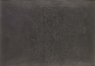 Alberto Burri - Cretto Nero E