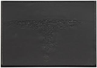 Alberto Burri - Cretto Nero F