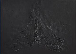 Alberto Burri - Cretto nero