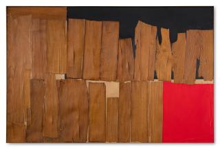 Alberto Burri - Legno Nero Rosso