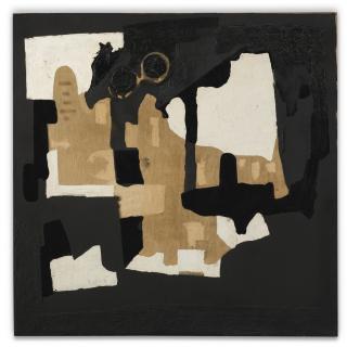 Alberto Burri - Nero Bianco
