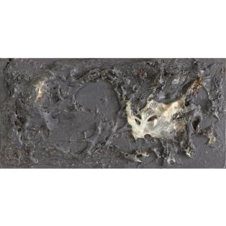 Alberto Burri - Nero Plastica