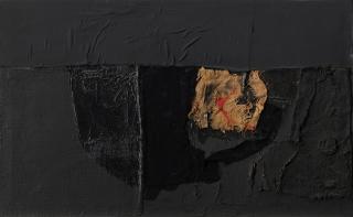 Alberto Burri - Sacco e nero