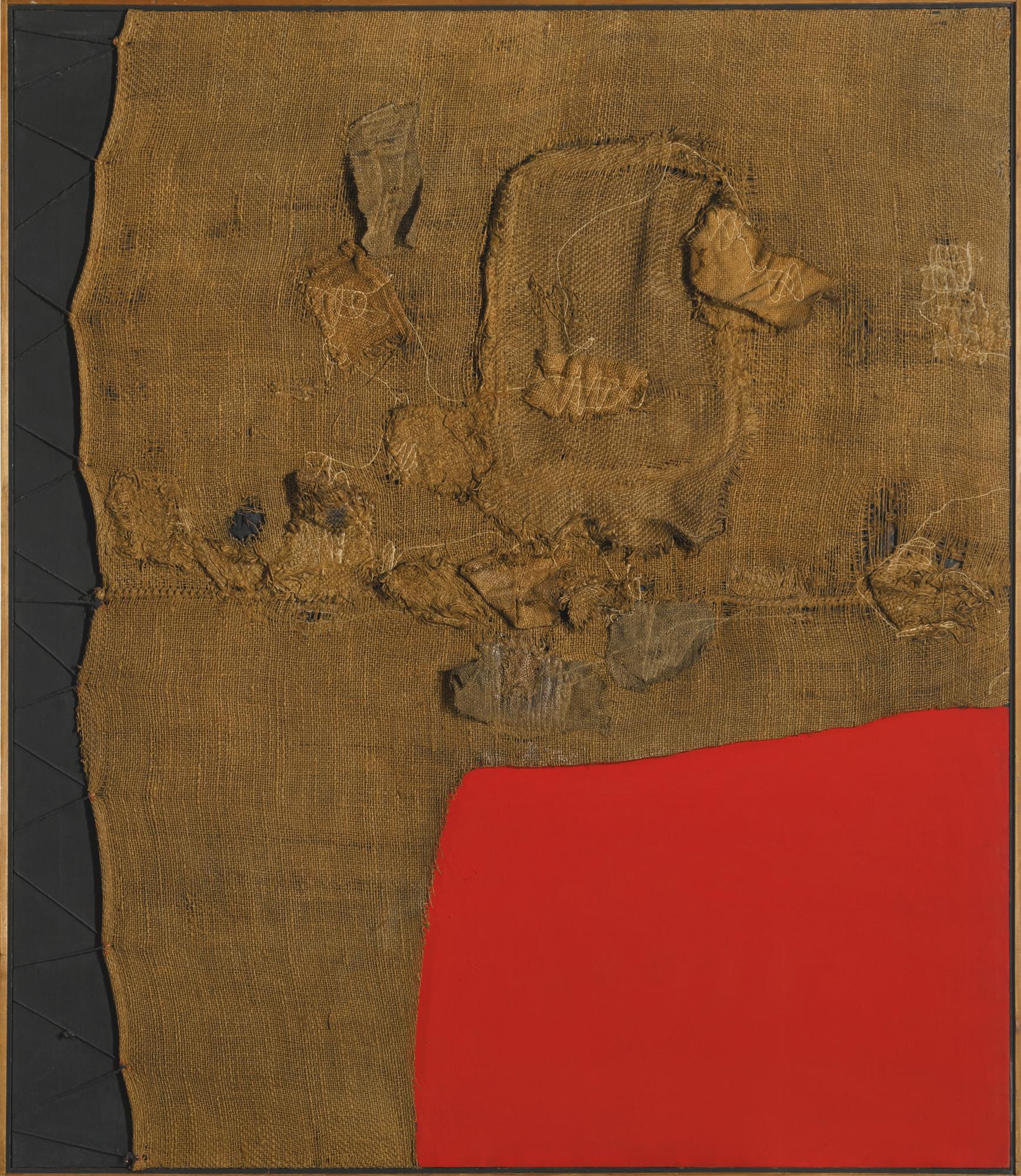 Alberto Burri - Sacco E Rosso