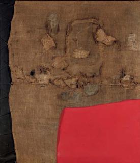 Alberto Burri - Sacco e rosso