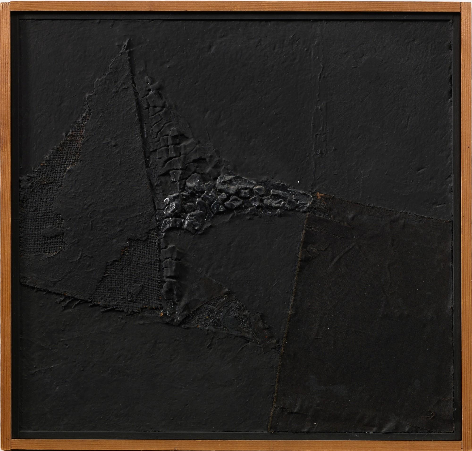 Alberto Burri - Tutto Nero M