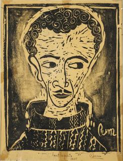 Alberto Burri - Untitled (Self-Portrait)