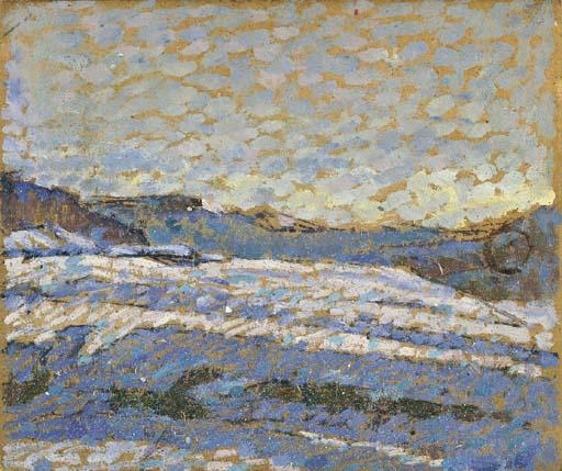 Alberto Ferrero - Nevicata a Sostagno