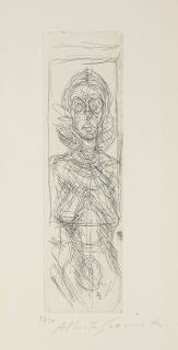 Alberto Giacometti - Annette de face
