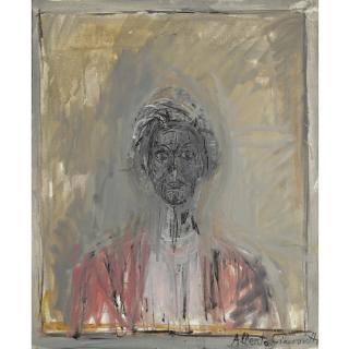 Alberto Giacometti - Annette Or Portrait D\'Annette Au Pull-Over Rouge