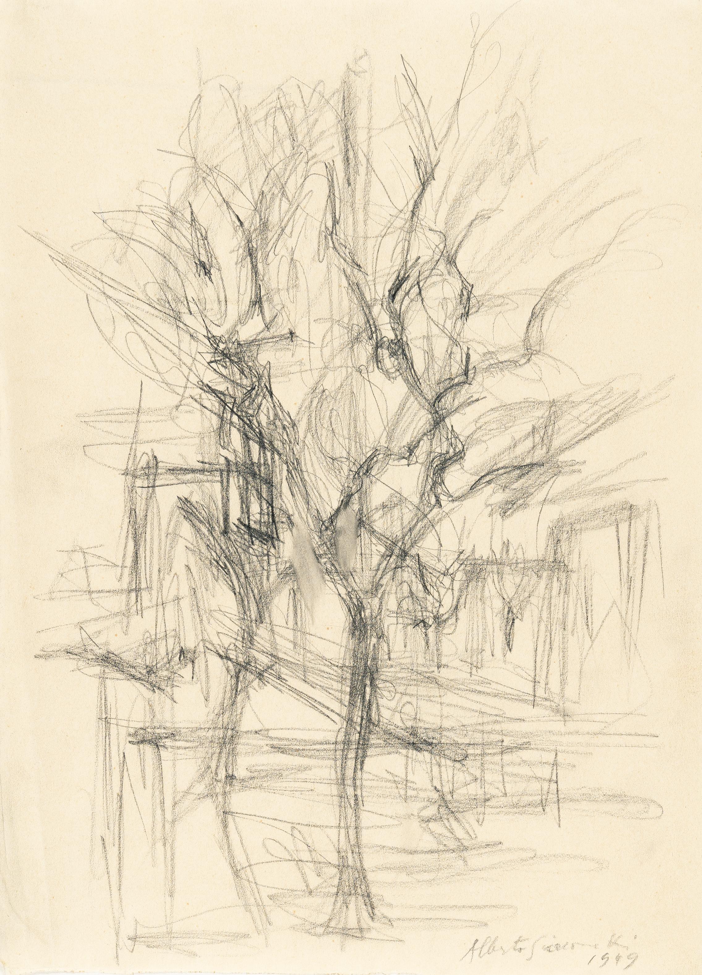 Alberto Giacometti - Arbres