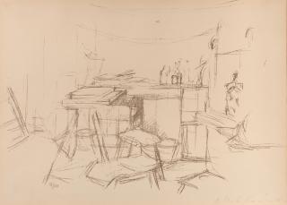 Alberto Giacometti - Atelier aux Bouteilles, from Atelier d\'Alberto Giacometti