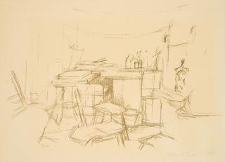 Alberto Giacometti - Atelier aux Bouteilles.