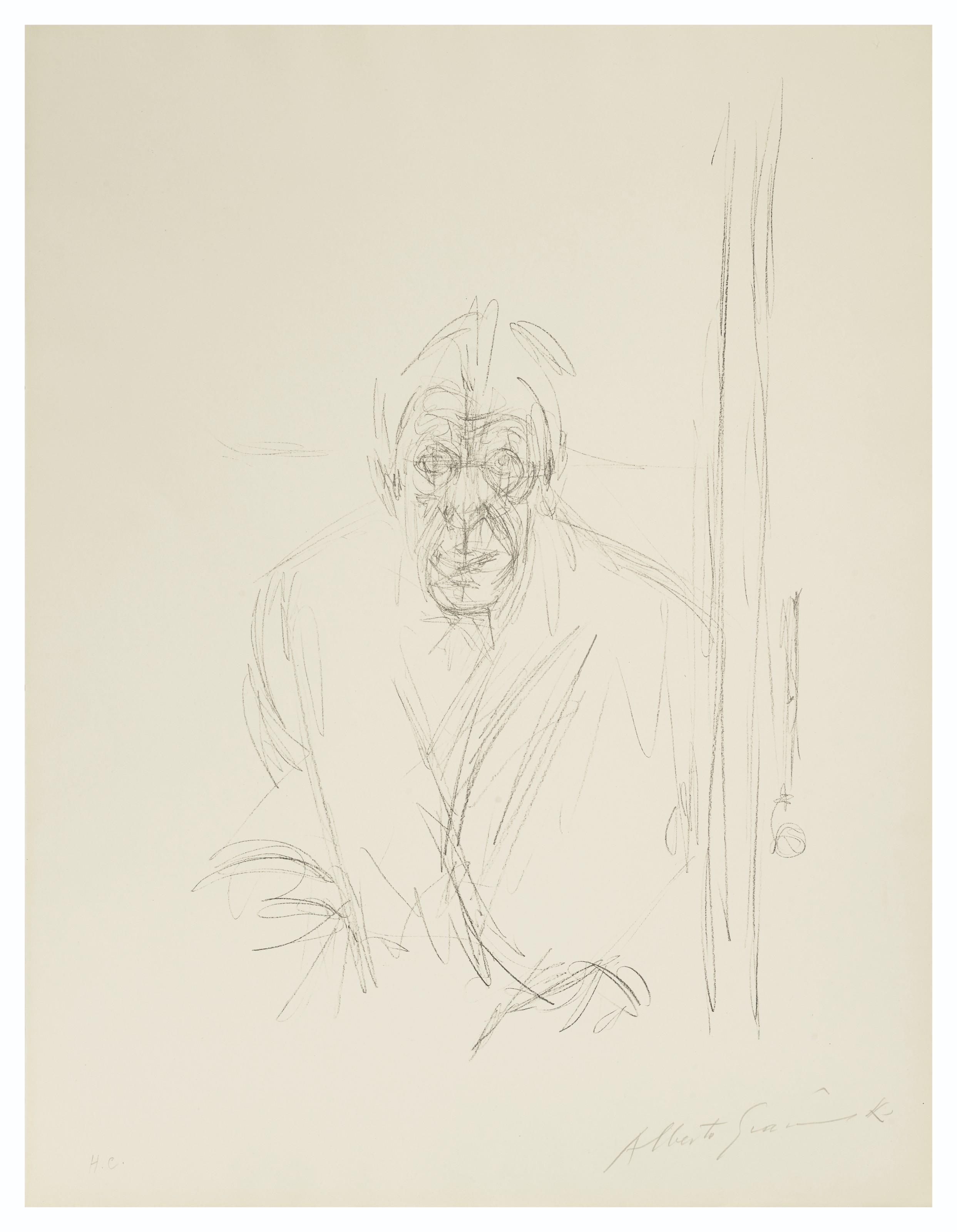 Alberto Giacometti - Autoportrait