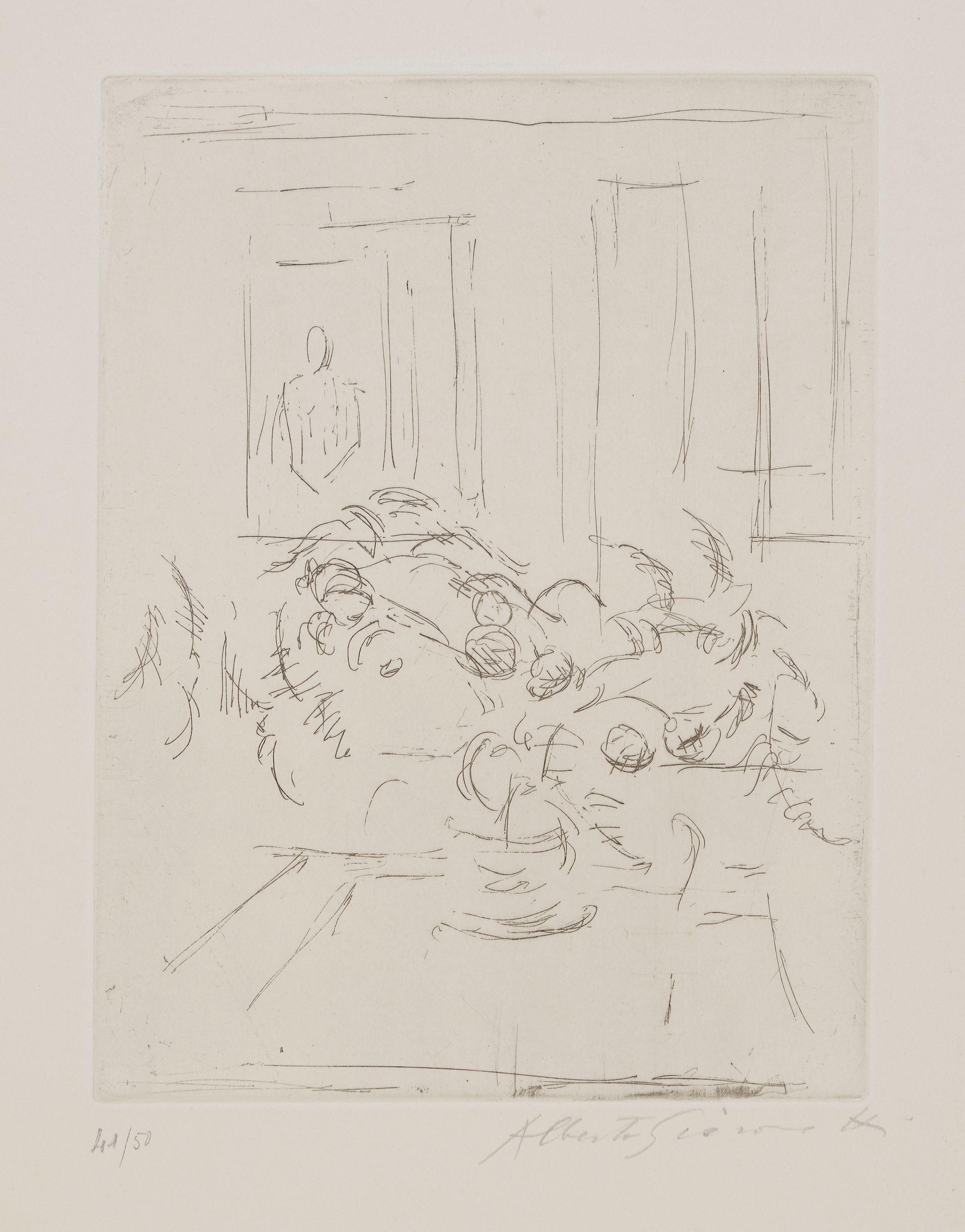 Alberto Giacometti - Bouquet I