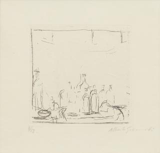 Alberto Giacometti - Bouteilles Dans L\'Atelier I