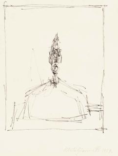 Alberto Giacometti - Buste D\'Homme