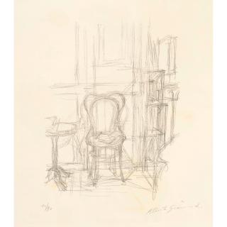 Alberto Giacometti - Chaise et guéridon (Chair and Table)