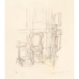 Alberto Giacometti - Chaise et guéridon