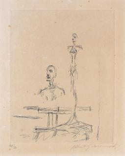 Alberto Giacometti - Dans l\'Atelier, from \'Paroles Peintes\'