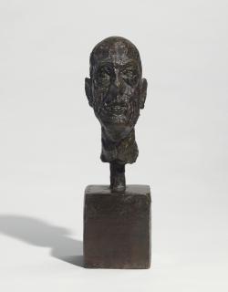 Alberto Giacometti - Diego, Tête Sur Socle Cubique