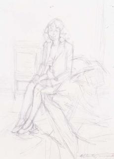 Alberto Giacometti - Femme assise sur un lit
