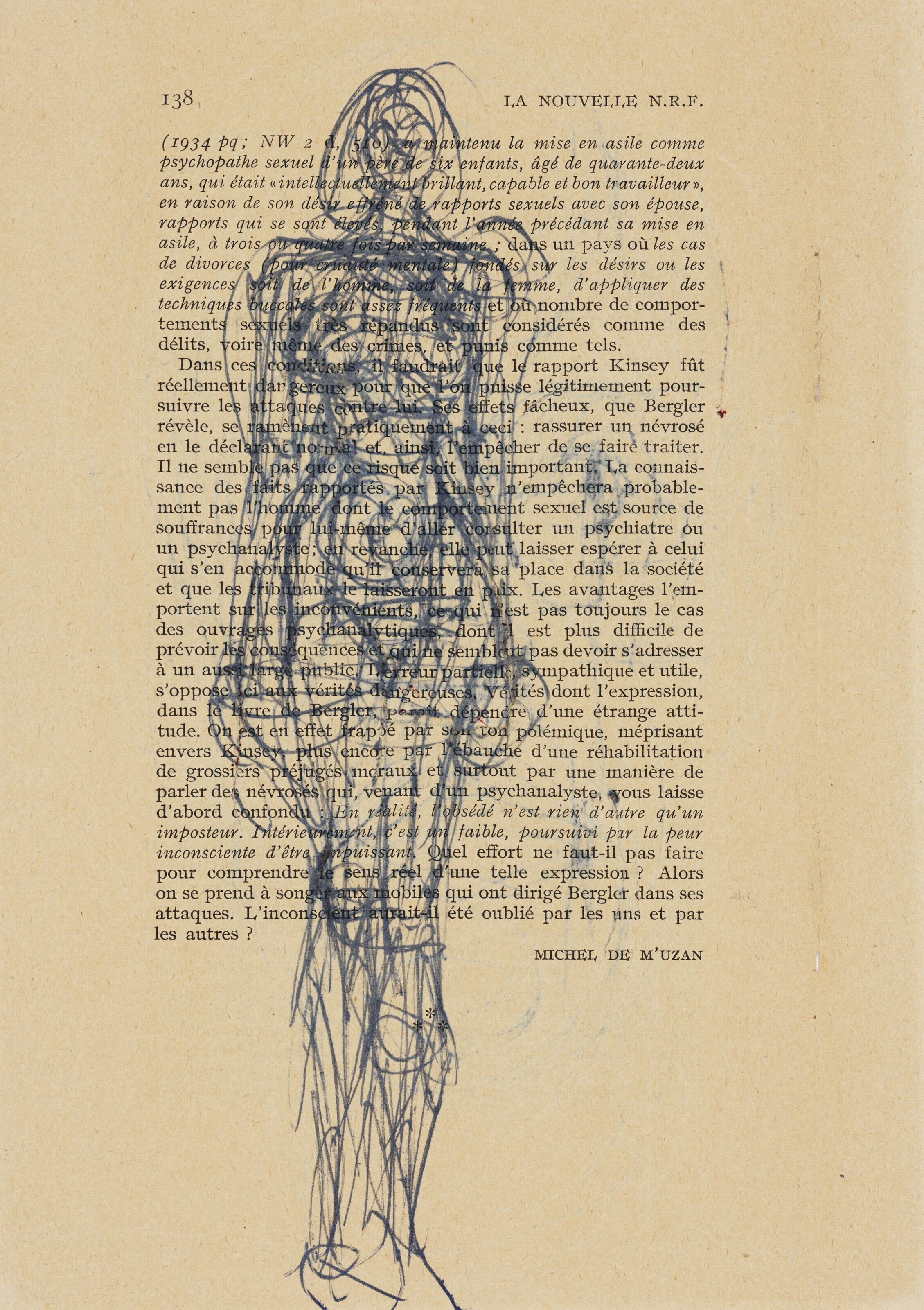 Alberto Giacometti - Femme debout (recto); Tête d\'homme (verso)