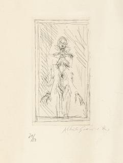 Alberto Giacometti - Femme nue de face à mi-corps