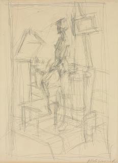 Alberto Giacometti - Figure à l\'intérieur