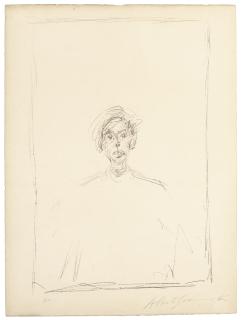 Alberto Giacometti - Head Of A Young Man (Lust 48)
