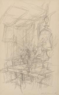 Alberto Giacometti - Intérieur À Stampa