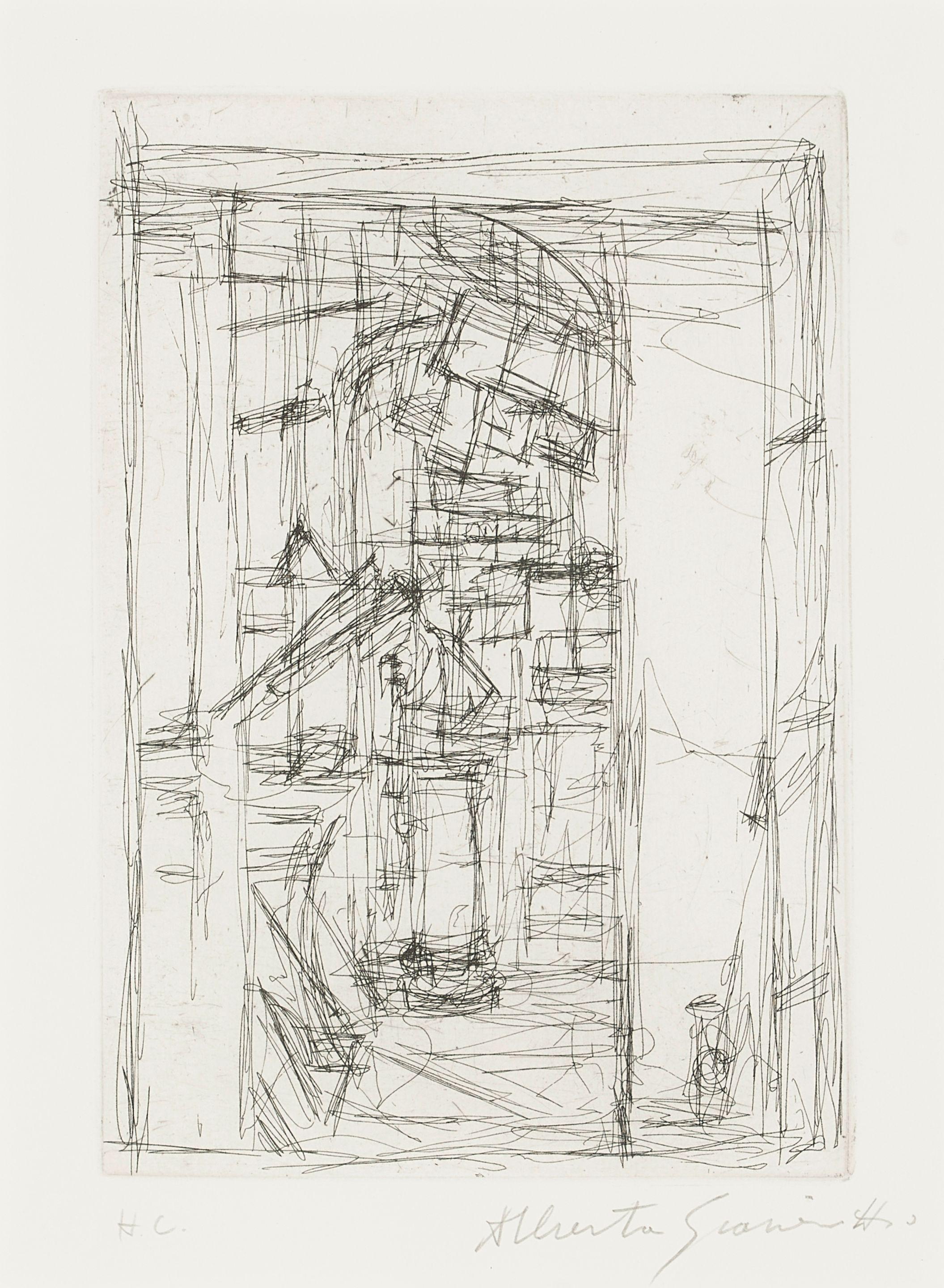 Alberto Giacometti - Interior with the Stove