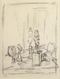 Alberto Giacometti - L\' Atelier (Lust 25)